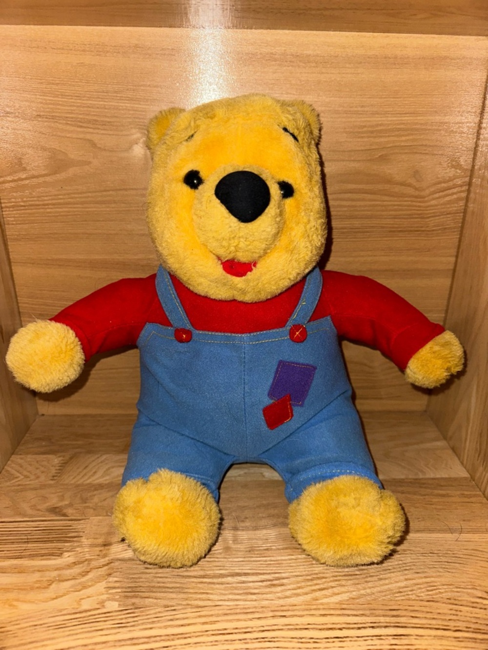 Vintage Winnie the Pooh hug and wiggle talking plush